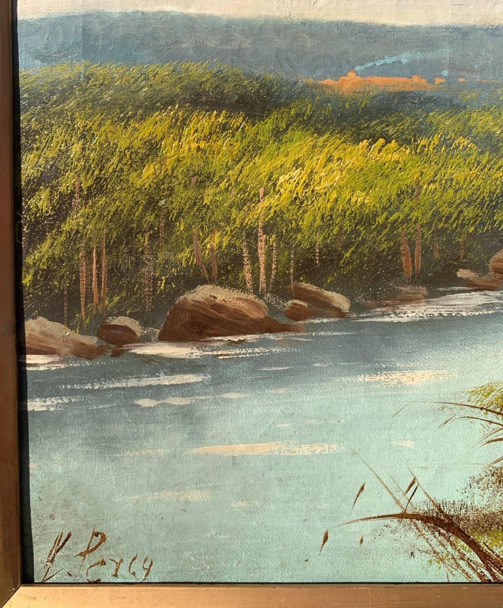 Sidney Richard Percy (Naturalistic British painter) - 19th century landscape For Sale 8