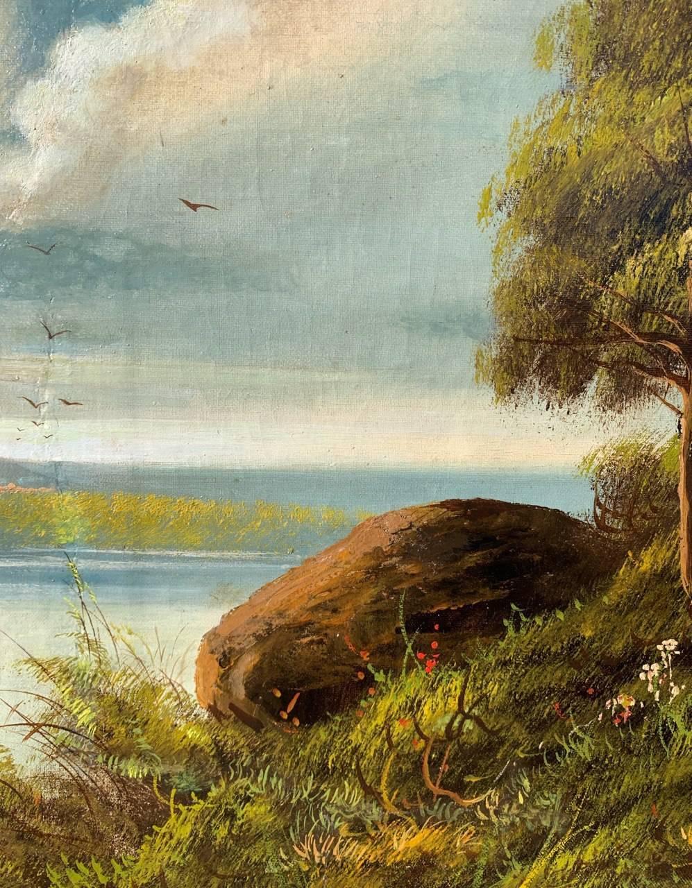 Sidney Richard Percy (Naturalistic British painter) - 19th century landscape For Sale 4