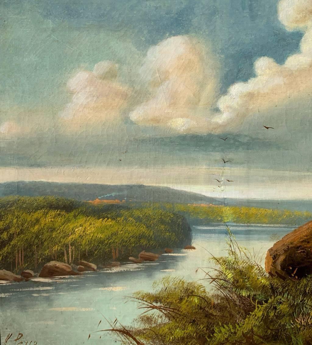 Sidney Richard Percy (Naturalistic British painter) - 19th century landscape For Sale 6