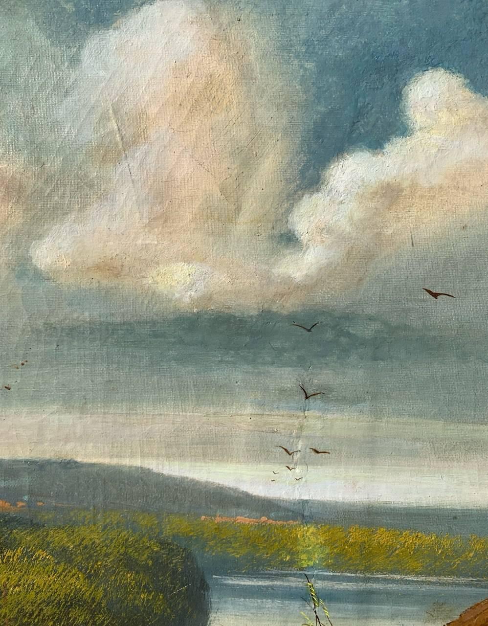 Sidney Richard Percy (Naturalistic British painter) - 19th century landscape For Sale 7
