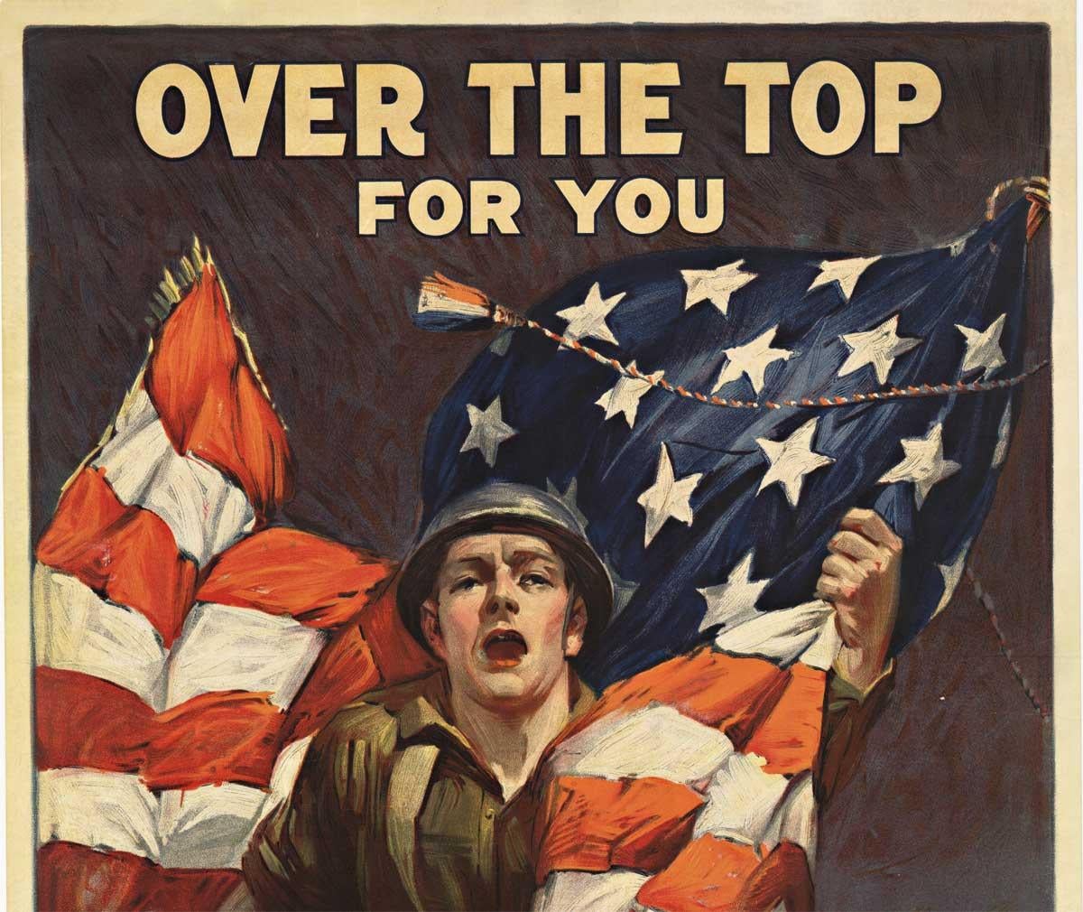 over the top for you poster meaning