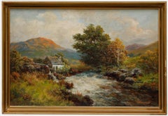 Sidney Watt - Mid 20th Century Oil, A Mill Cottage