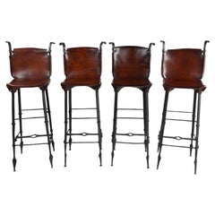 Sido & Francois Thevenin set de tabouret de bar