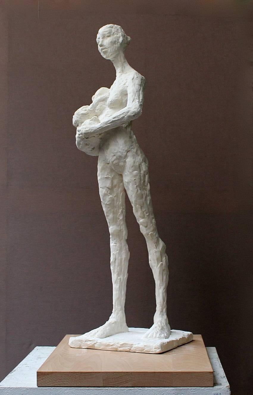 Français Sidonie Laurens, Petite Maman, Sculpture Paris, France en vente