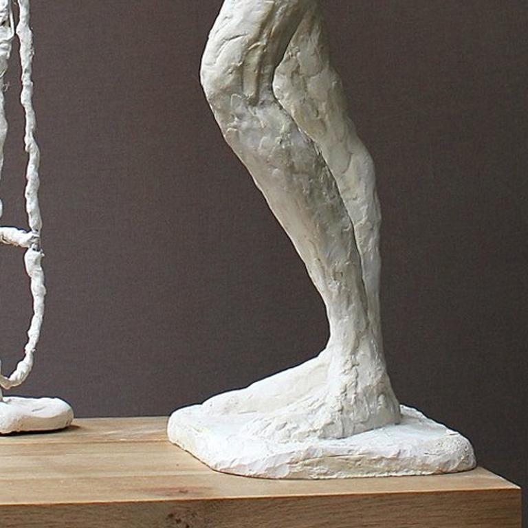 Réflecteur (réflecteur)  - Noir Nude Sculpture par Sidonie Laurens