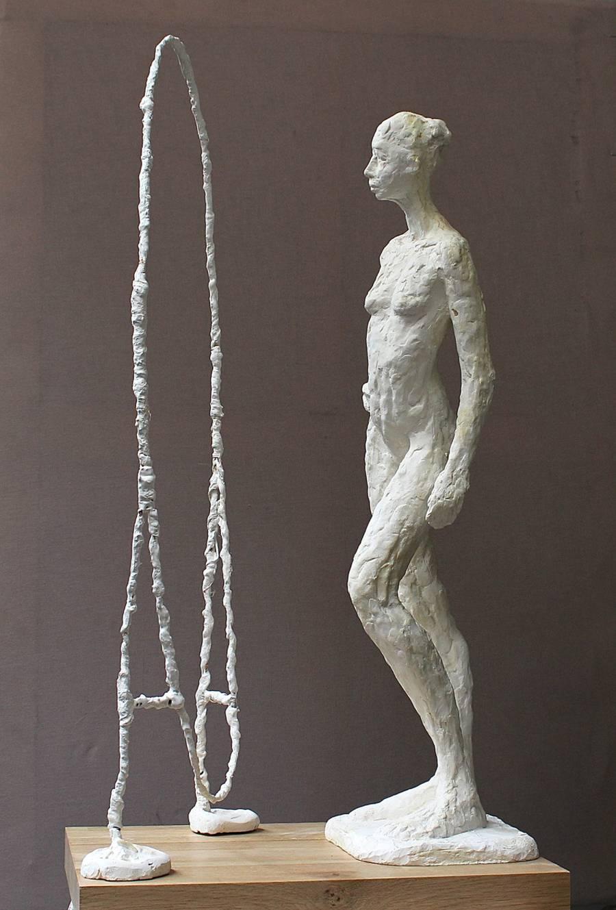 Sidonie Laurens Nude Sculpture - Reflet (Reflect) 