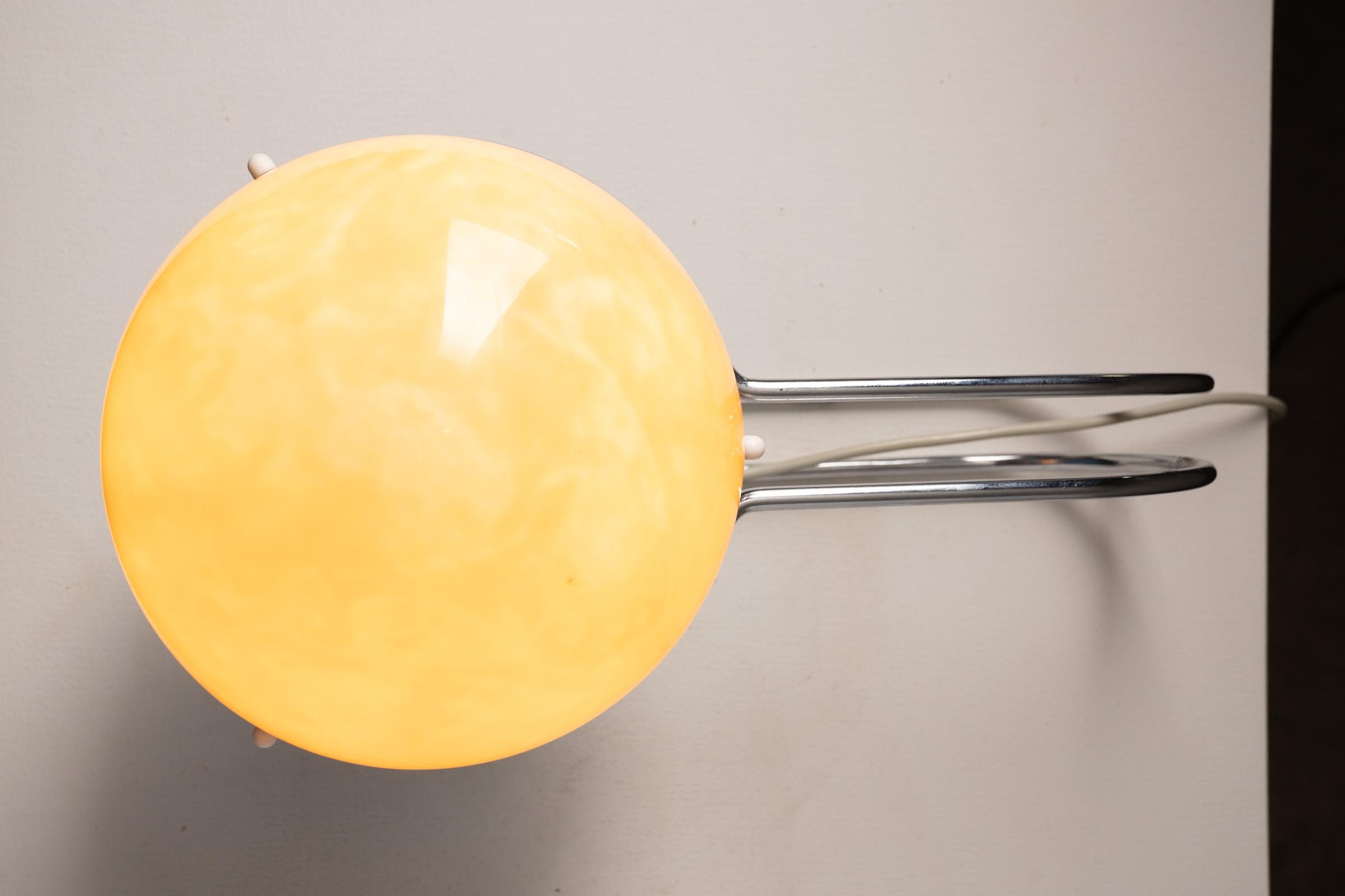 Sidse Werner & Leif Alring Lámpara de mesa azul y cromada 'Formland' para Fog & Mørup en Bueno estado para la venta en Mortsel, BE