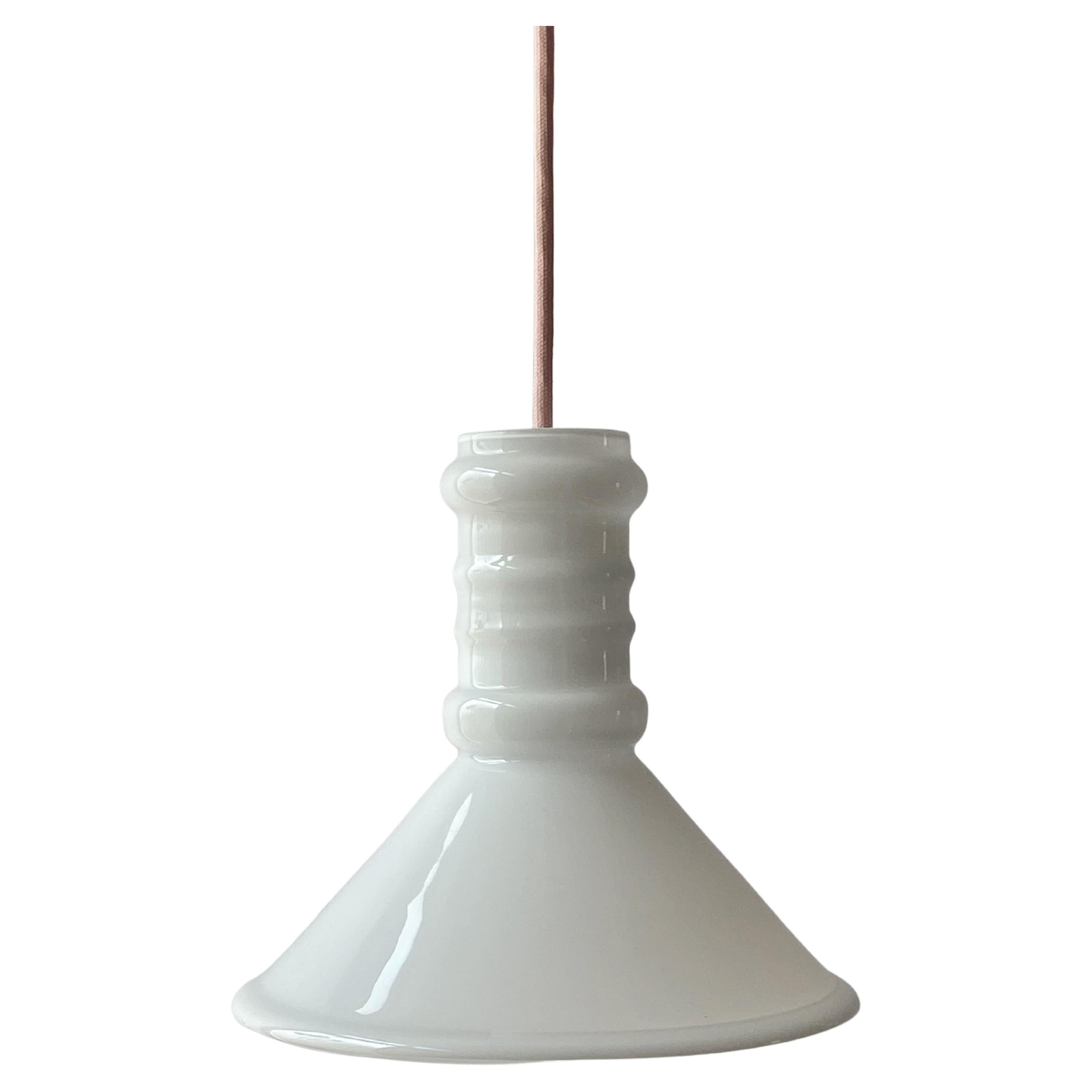 Sidse Werner Small Apotheker Pendant Lamp by Holmegaard, Denmark, 1980s