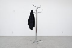 1970's Sidse Werner Style Steel Tube 'Coat Tree' Coat Rack