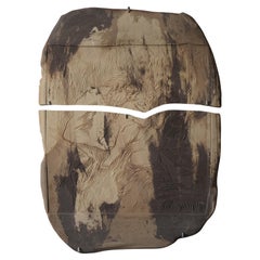 Sidsel Winther, “Stones Are the Bones”, Linoleum Print in Recycled Clay, 2025