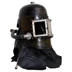 Antique Siebe Gorman Fire Fighter Smoke Mask