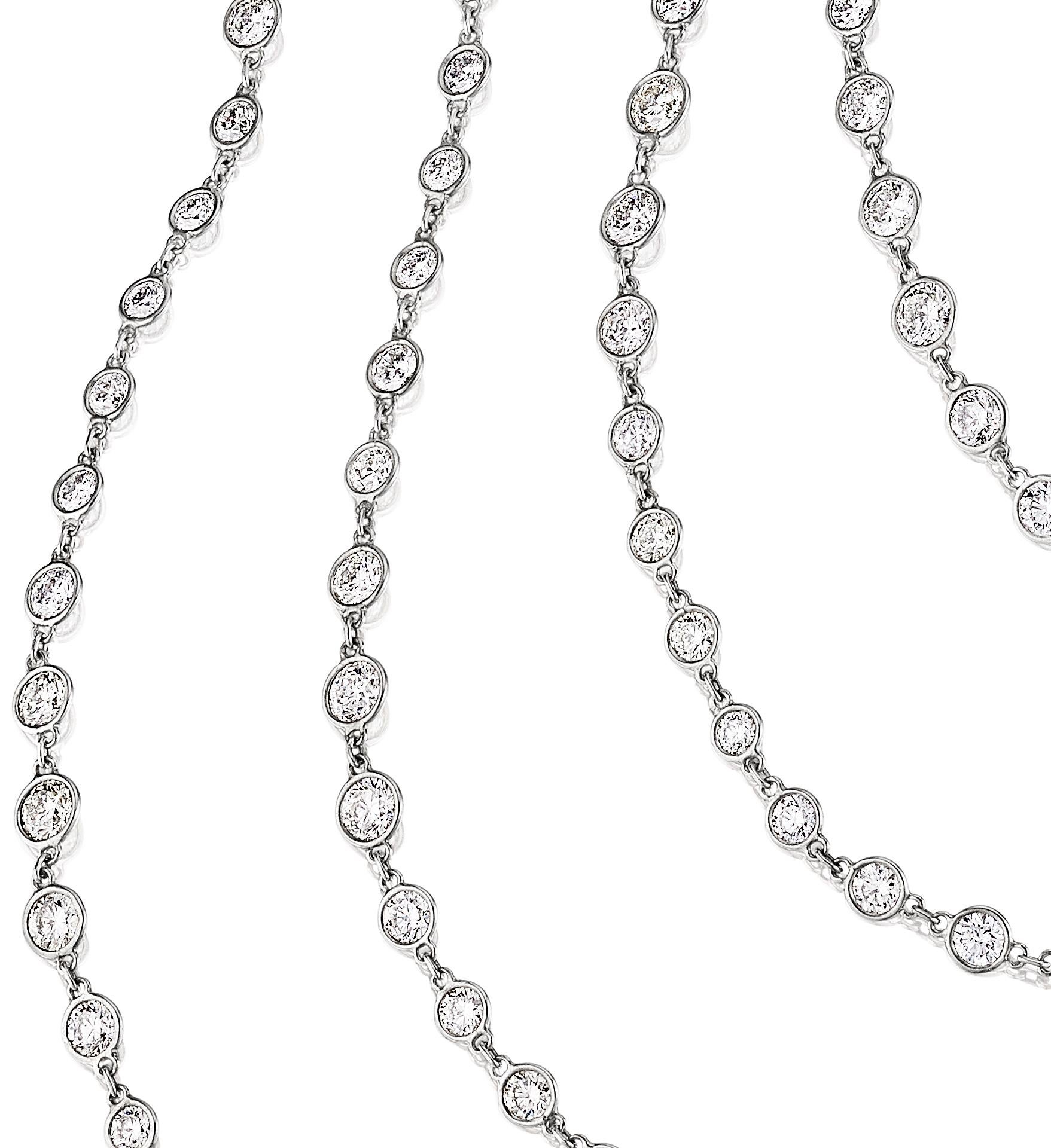 platinum and diamond chain