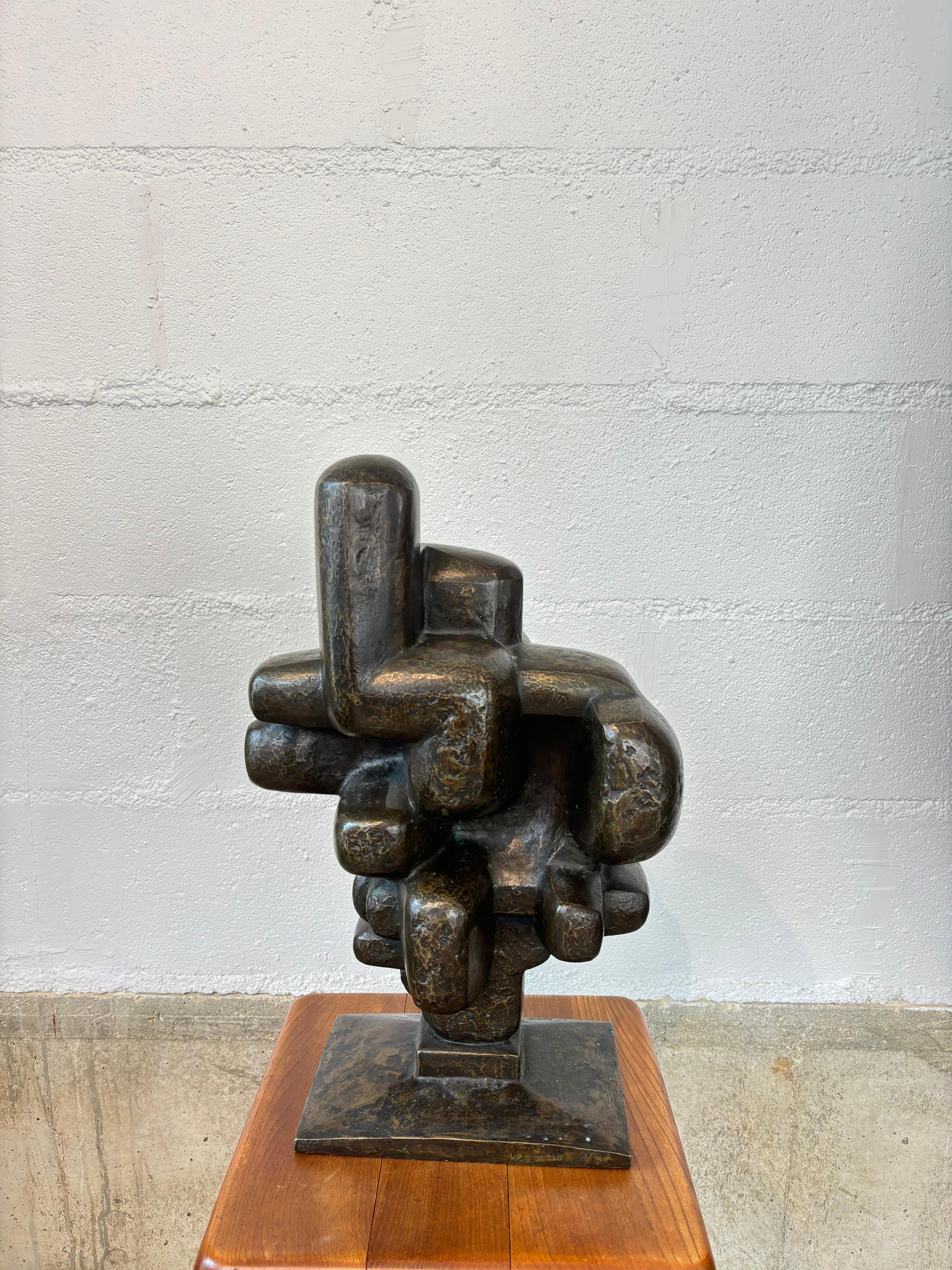 French Siegfried Jonas sculpture form the germinations organiques serie For Sale