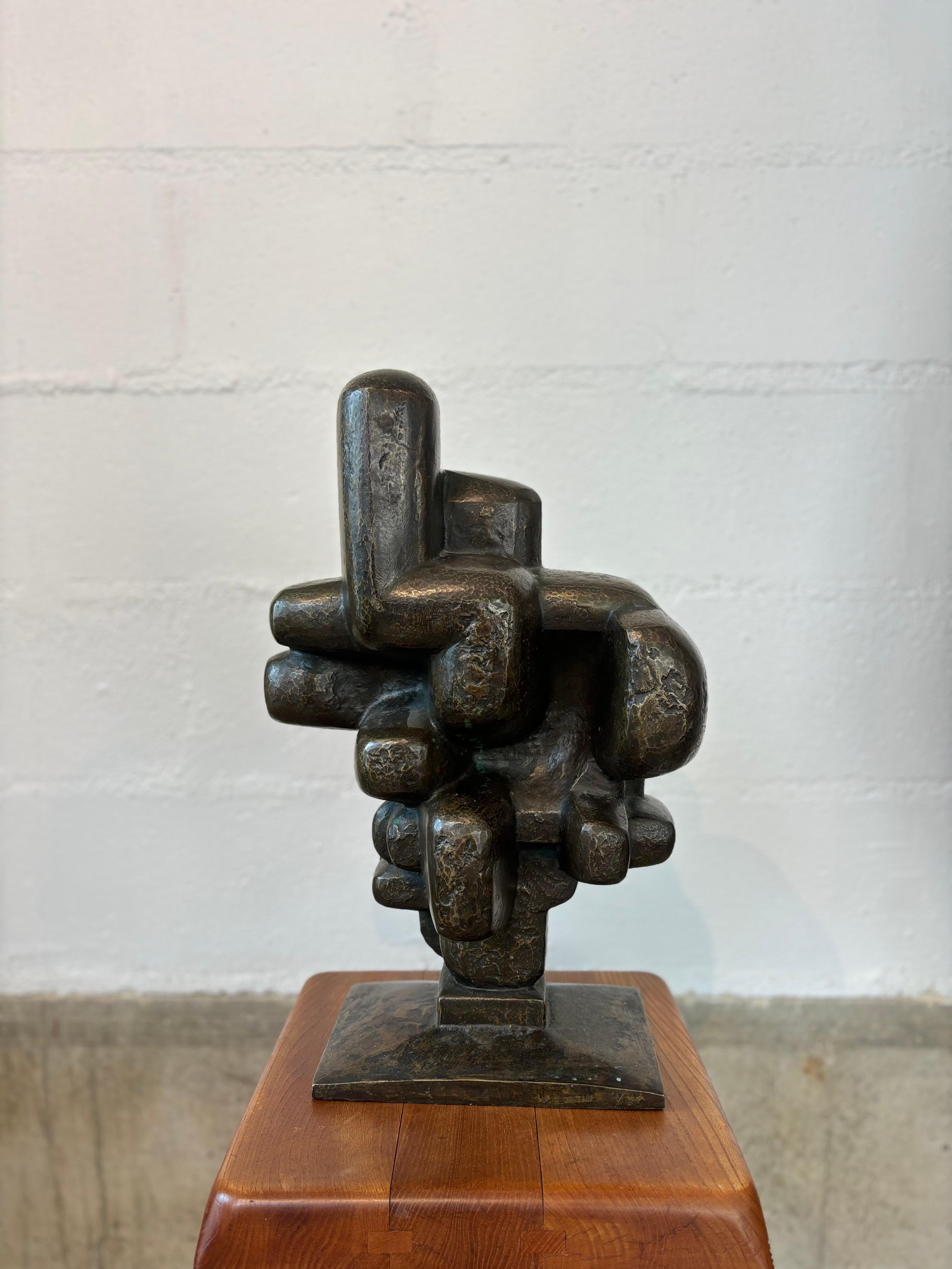 Siegfried Jonas sculpture form the germinations organiques serie In Good Condition For Sale In SAINT-OUEN-SUR-SEINE, FR