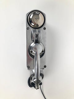 Siemens, Ships Telephone, 1960's, Massive Aluminum Housing, Industrial Design