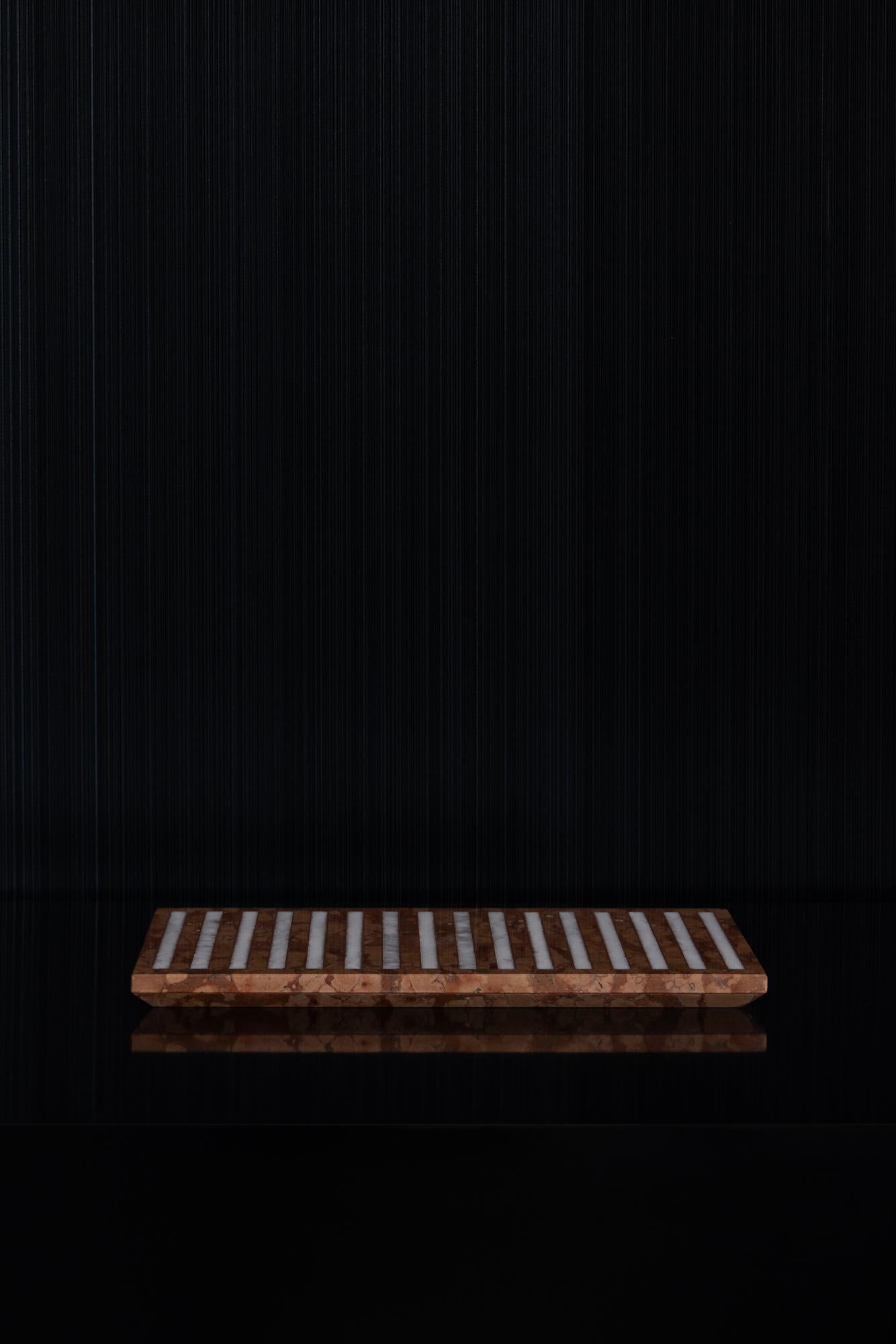 Siena Italienisches Marmortablett von Rytsola Collections im Angebot 8