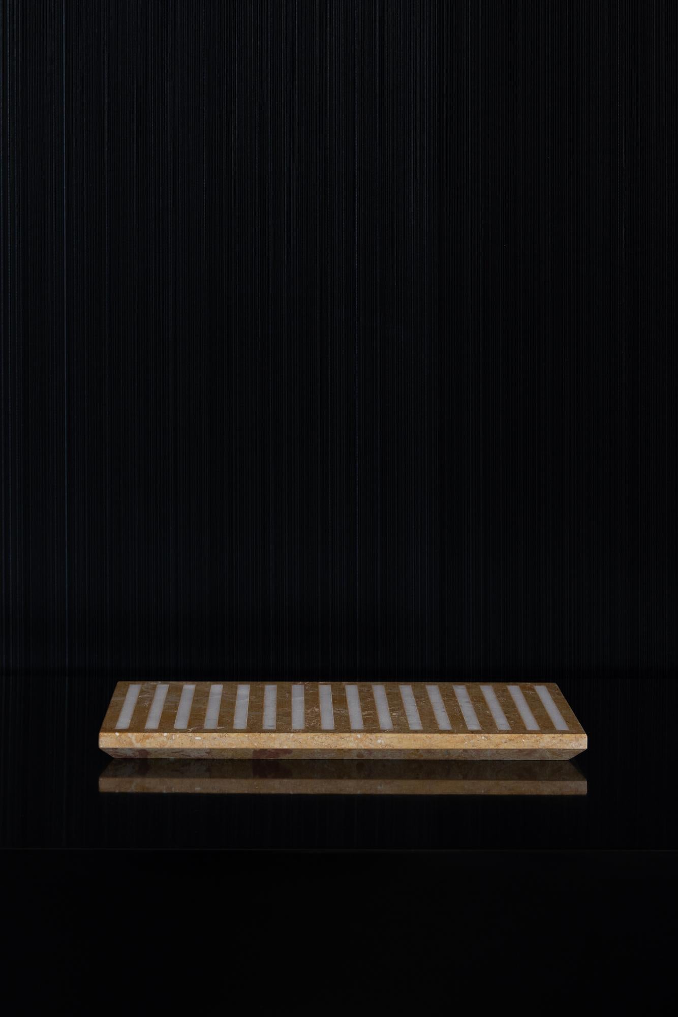 Siena Italienisches Marmortablett von Rytsola Collections im Angebot 10