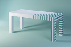 Siena resin table customizable by Sandro Giulianelli & Adrian Cruz made in Italy