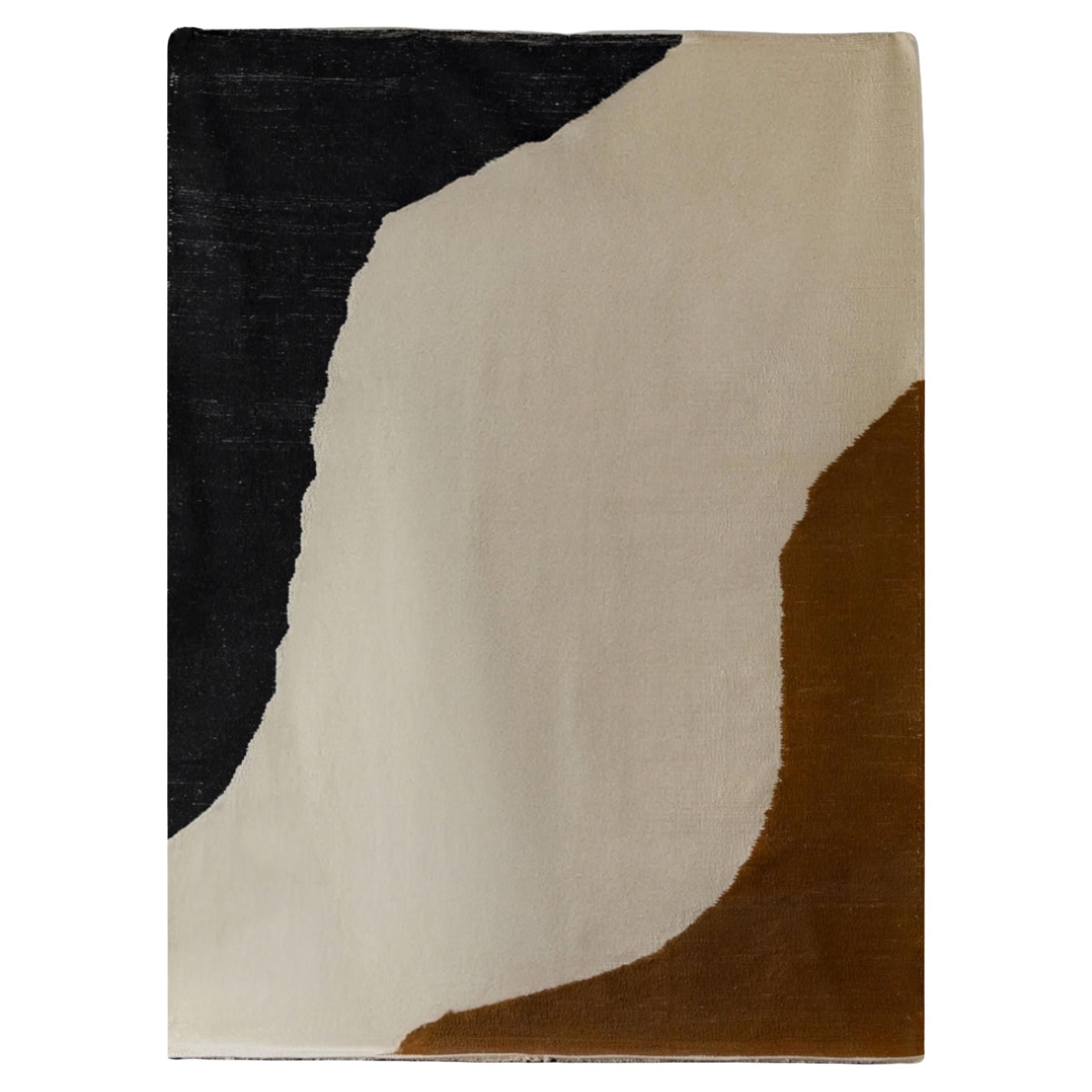 SIENNA Custom Berber Wool Rug Modern Handwoven Large Minimalist Contemporary