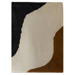SIENNA Tapis de laine berbère personnalisé Moderne Tissé à la main Grand Minimaliste Contemporain