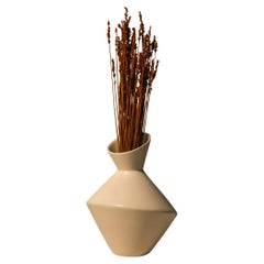 Sienna Dune Contemporary Ceramic Vase Handmade by Busra Ozdemir