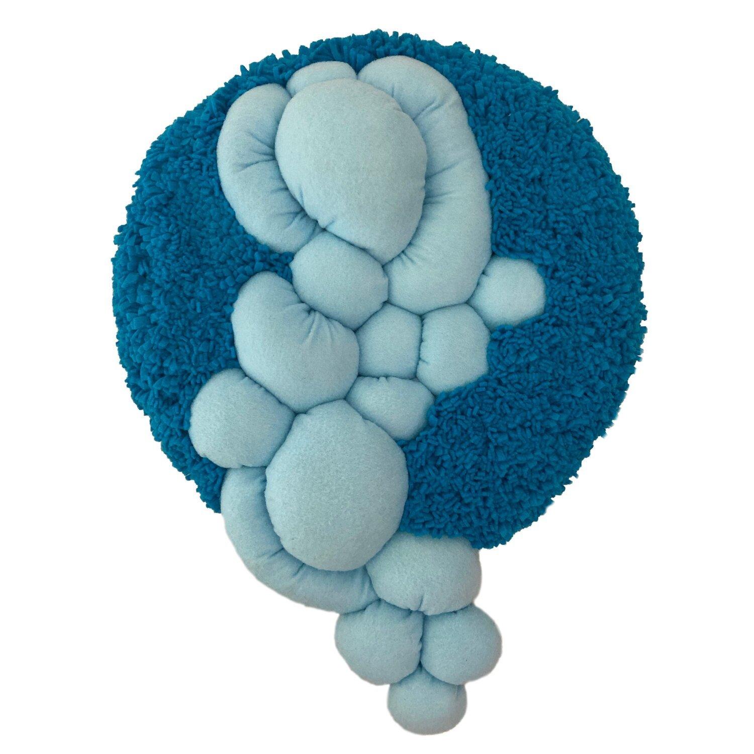 Sienna Martz Abstract Sculpture - Blue Bubble Haze