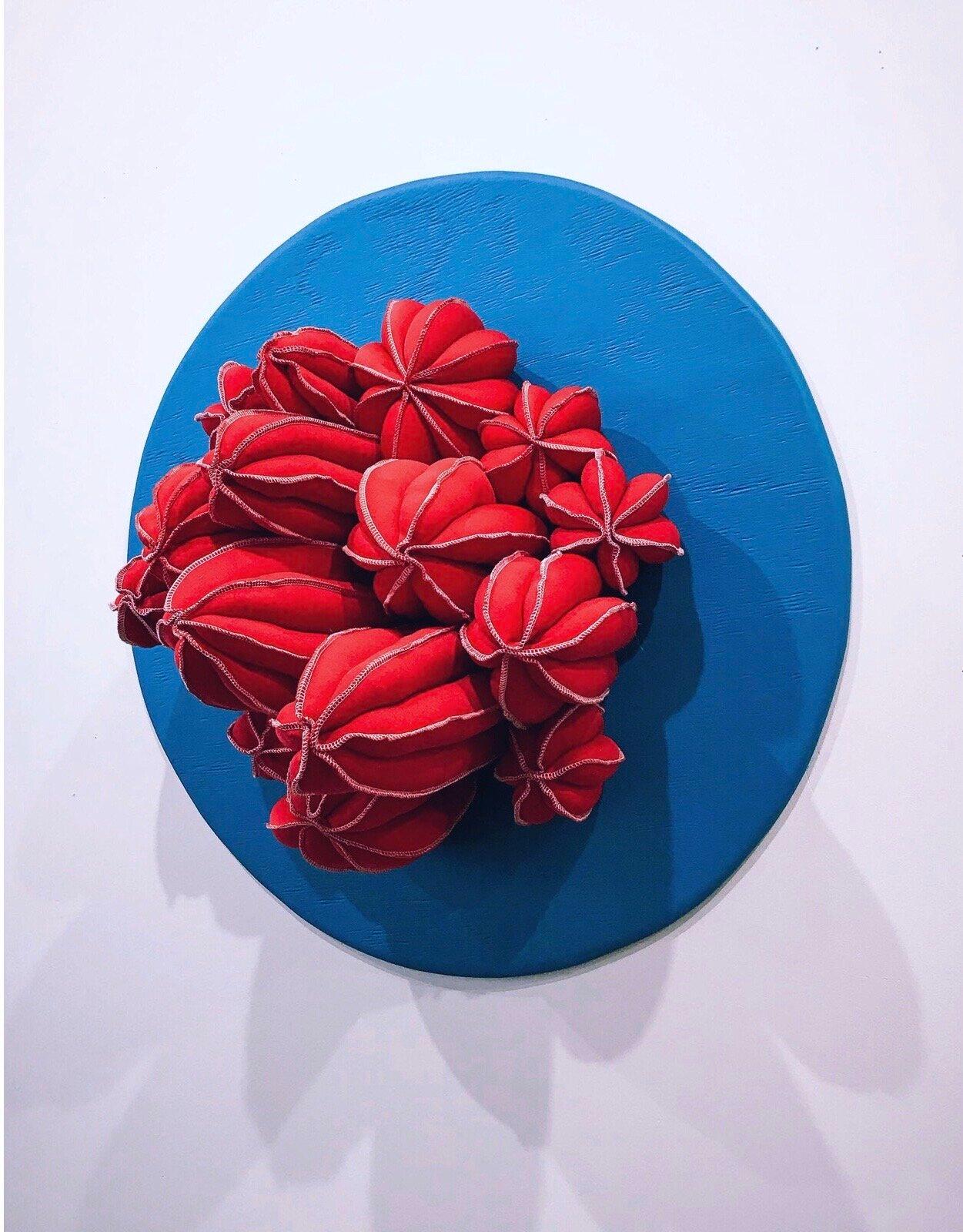Pachanoi - Red - Brown Abstract Sculpture by Sienna Martz