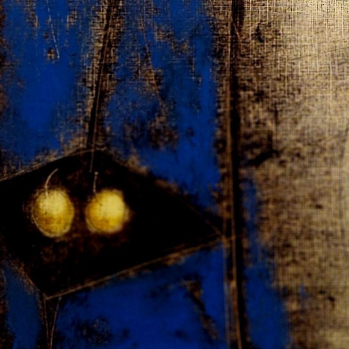 Nackt mit Paradiesäpfeln. Zeitgenössischer Akt Monotypie-Druck, europäischer Künstler im Angebot 3