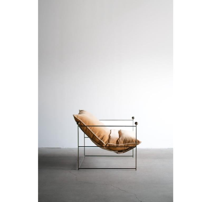 The Sierra Chair is handmade locally in Los Angeles, California. This chair is a part of the Signature Sierra Chair collection. This collection cannot be customized
INDUSTRIAL STEEL + DOWN + MOHAIR VELVET FABRIC
POWDER COAT FINISH

For all