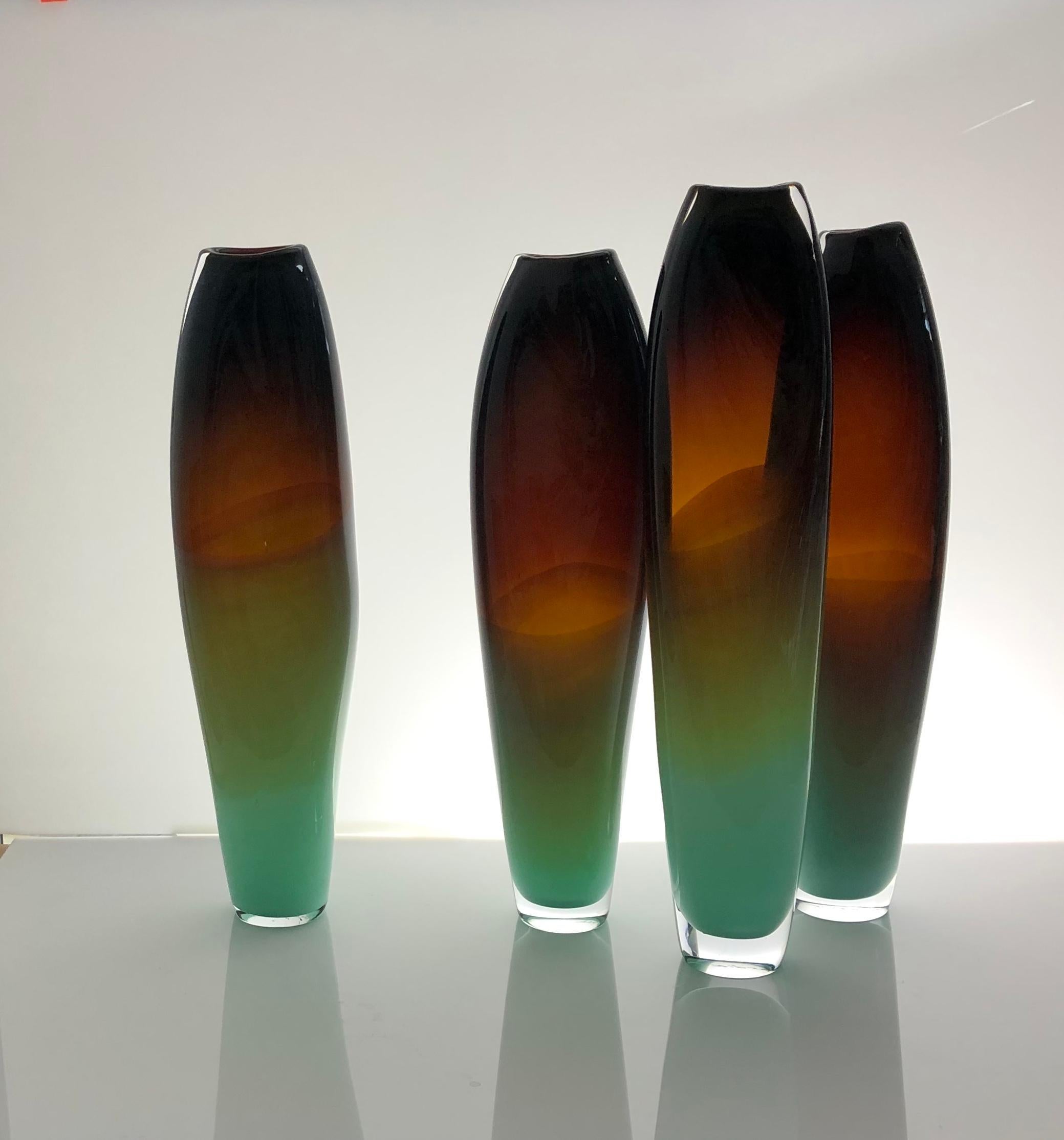 Blown Glass Sierra Reflections I For Sale