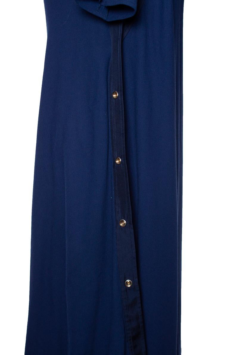 Sies Marjan, Blue asymmetric dress For Sale 1