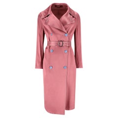 Sies Marjan Satin-Twill Trench Coat