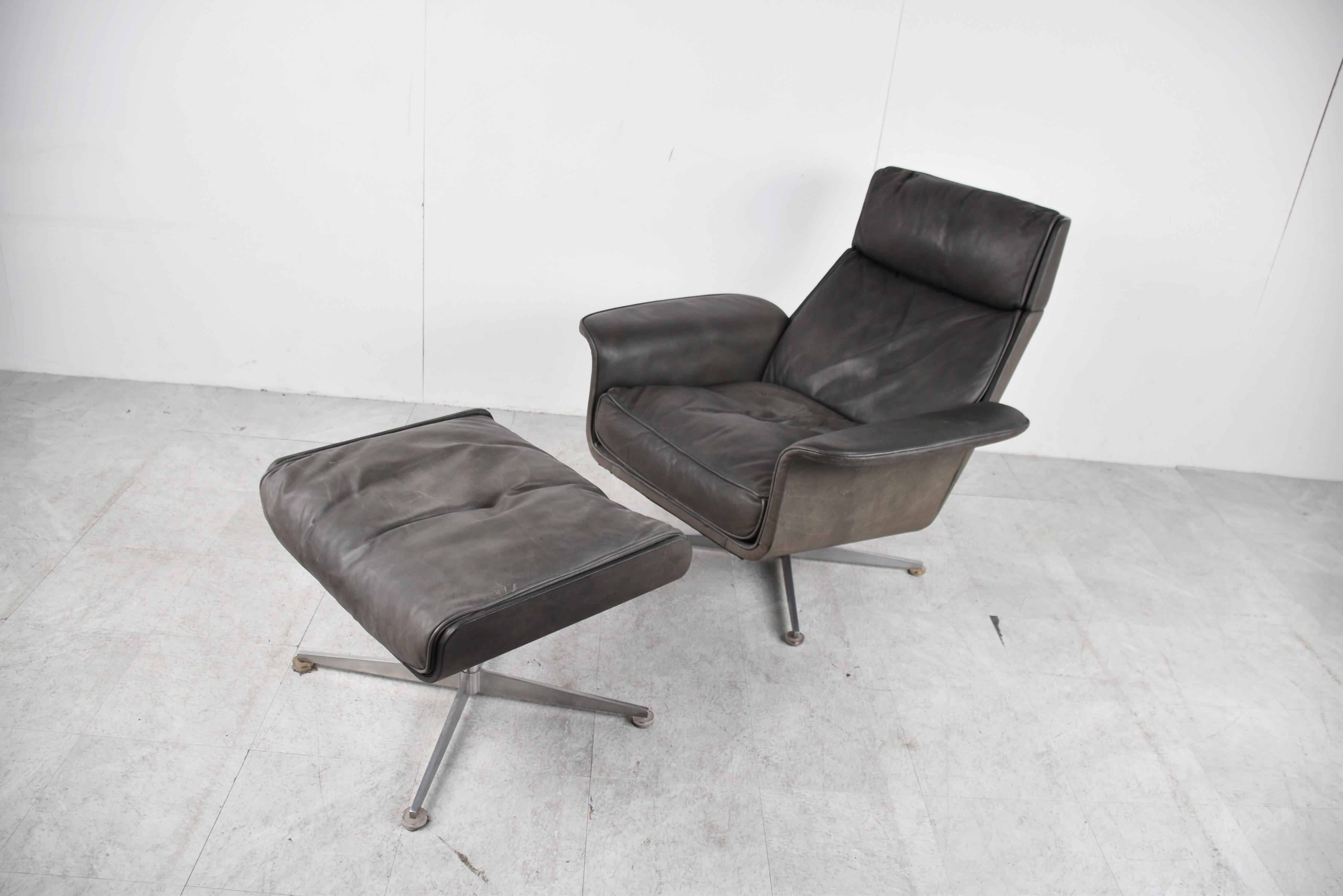 Siesta 62 Armchair by Jacques Brule for Hans Kaufeld, 1960s In Good Condition In HEVERLEE, BE