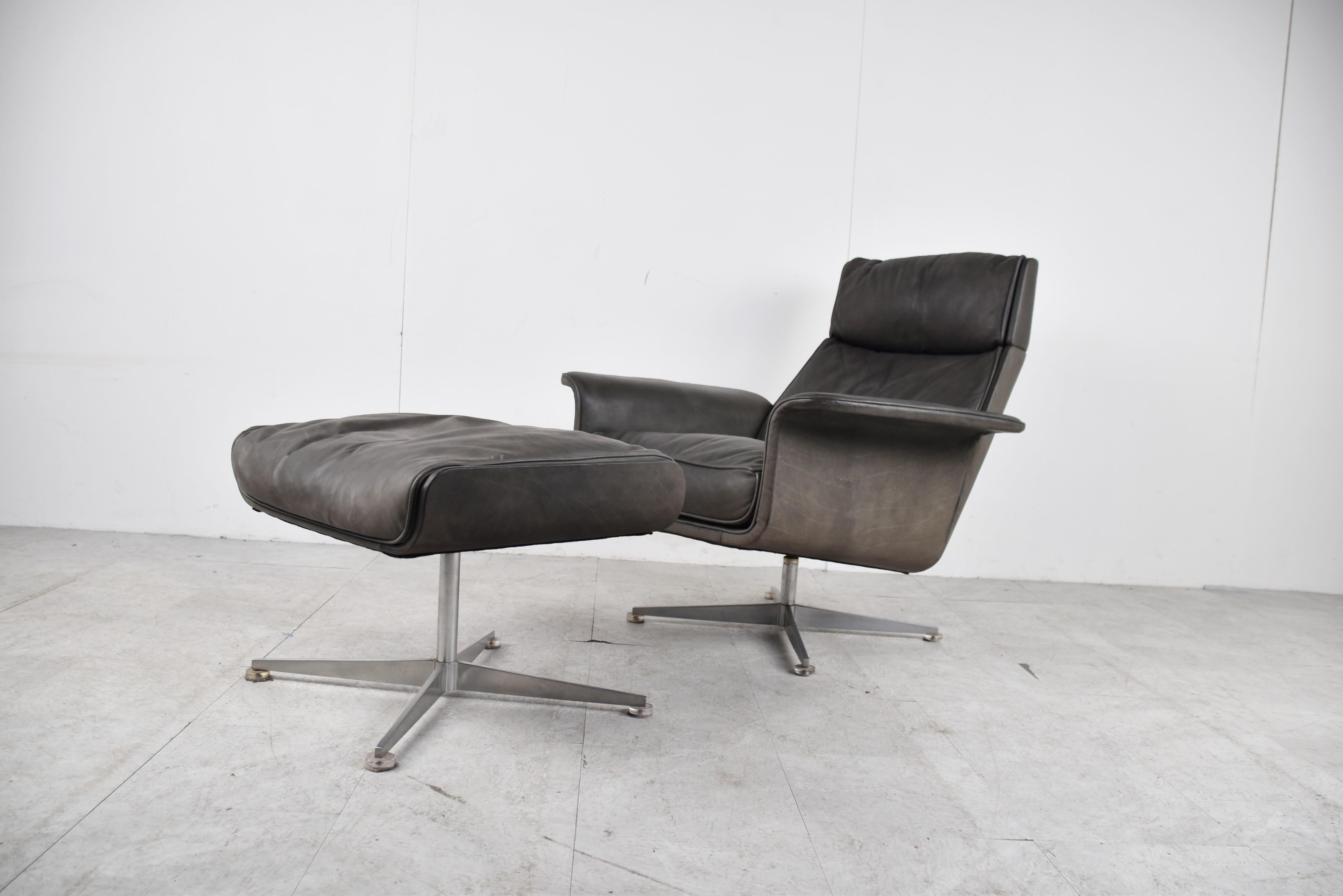 Mid-20th Century Siesta 62 Armchair by Jacques Brule for Hans Kaufeld, 1960s