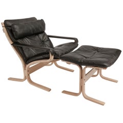 Siesta Chair and Ottoman by Ingmar Relling