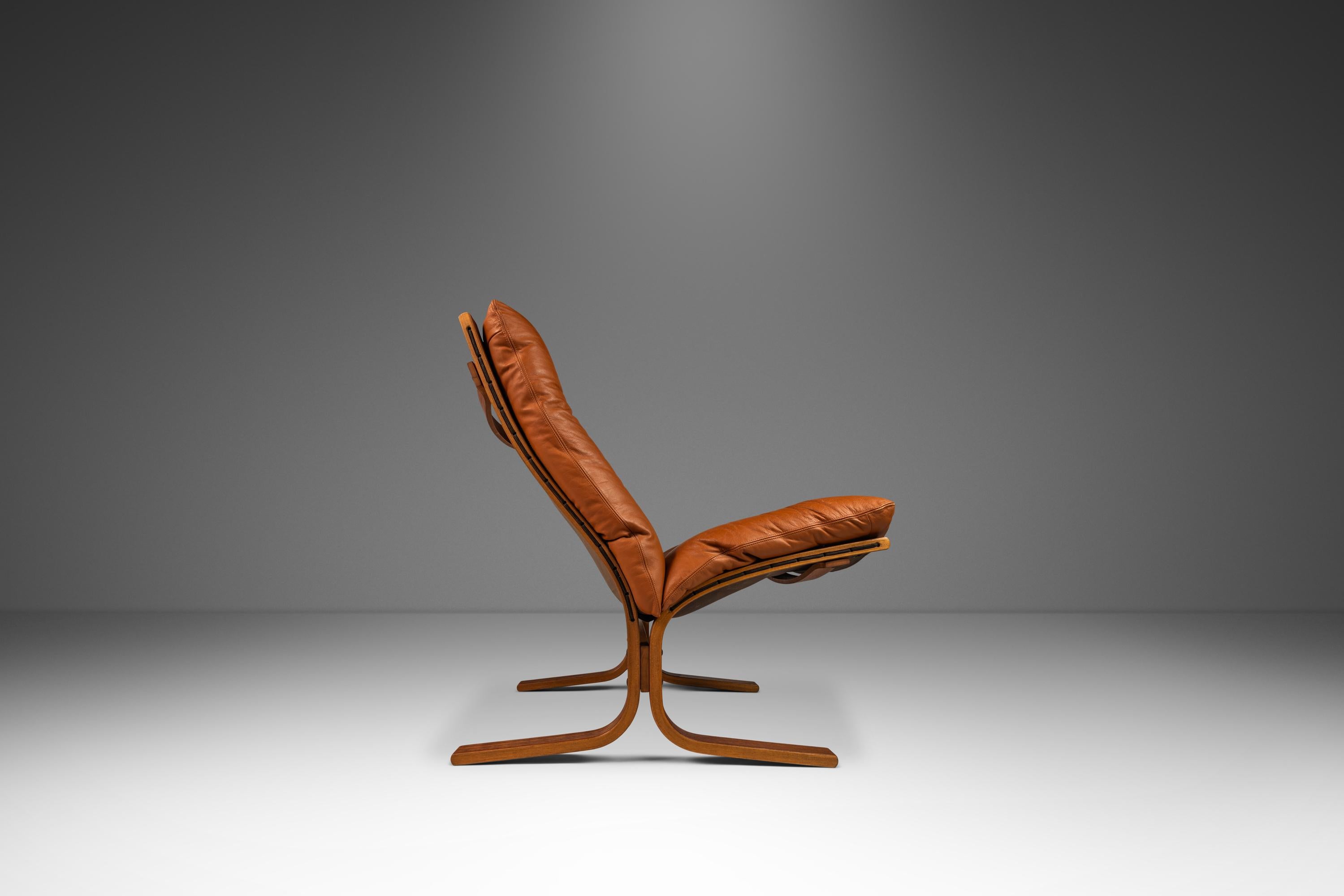 Stuhl „Siesta“ in Originalzustand, Igmar Relling für Westnofa, Norwegen, 1970er Jahre im Zustand „Gut“ im Angebot in Deland, FL