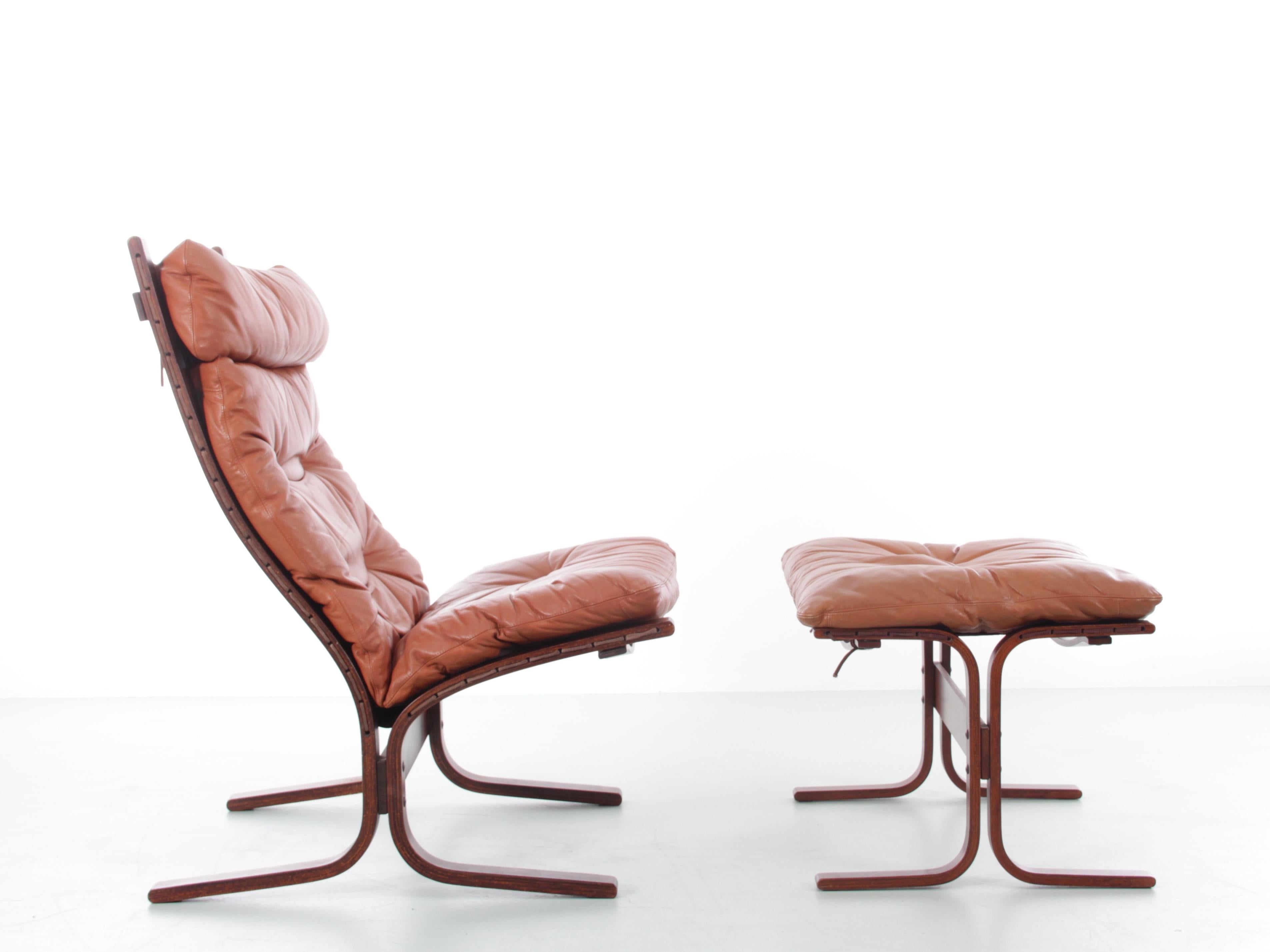 Scandinavian Modern Siesta Chair Low Back by Ingmar Relling