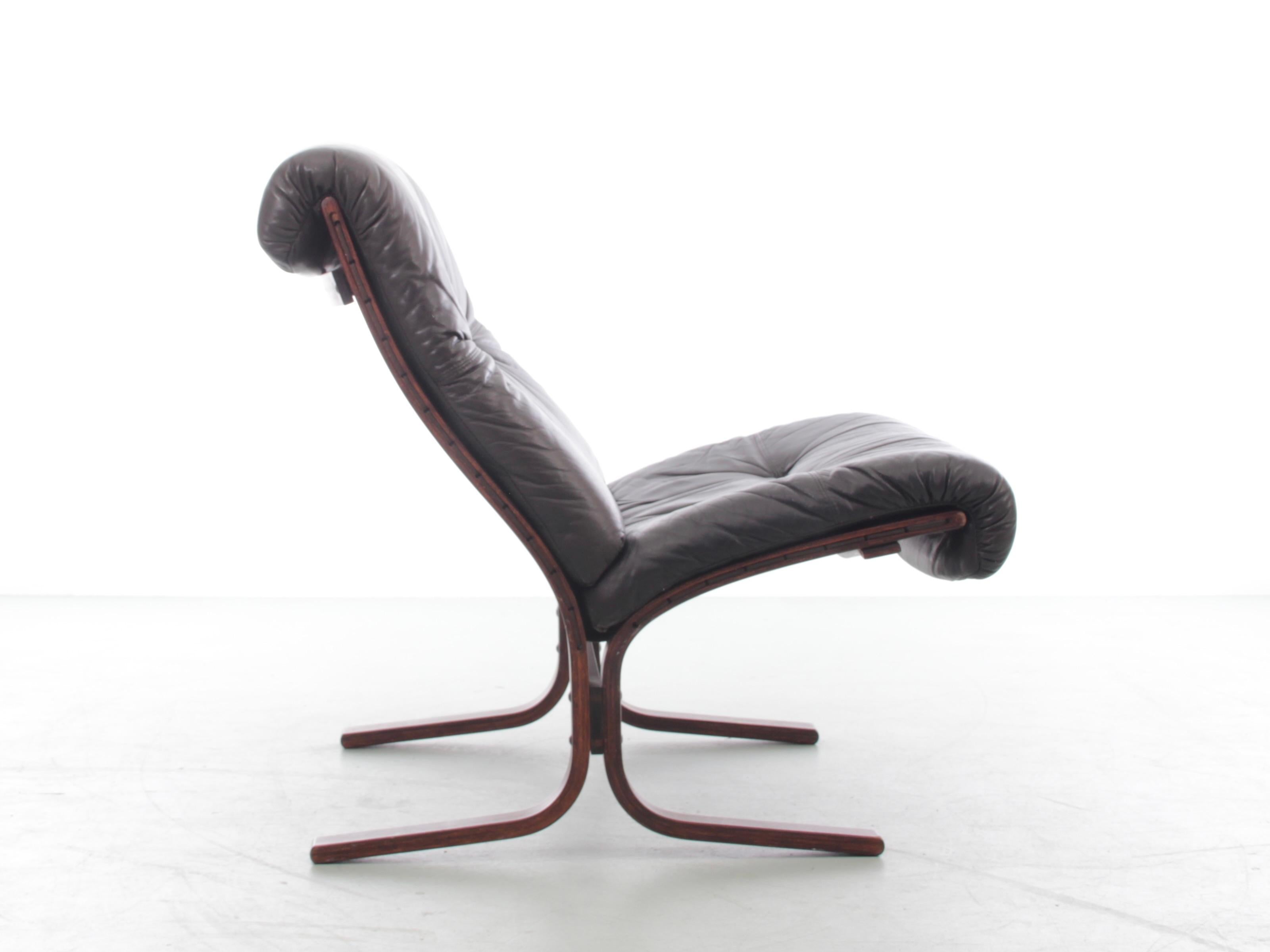 Scandinavian Modern Siesta chair low back  by Ingmar Relling 
