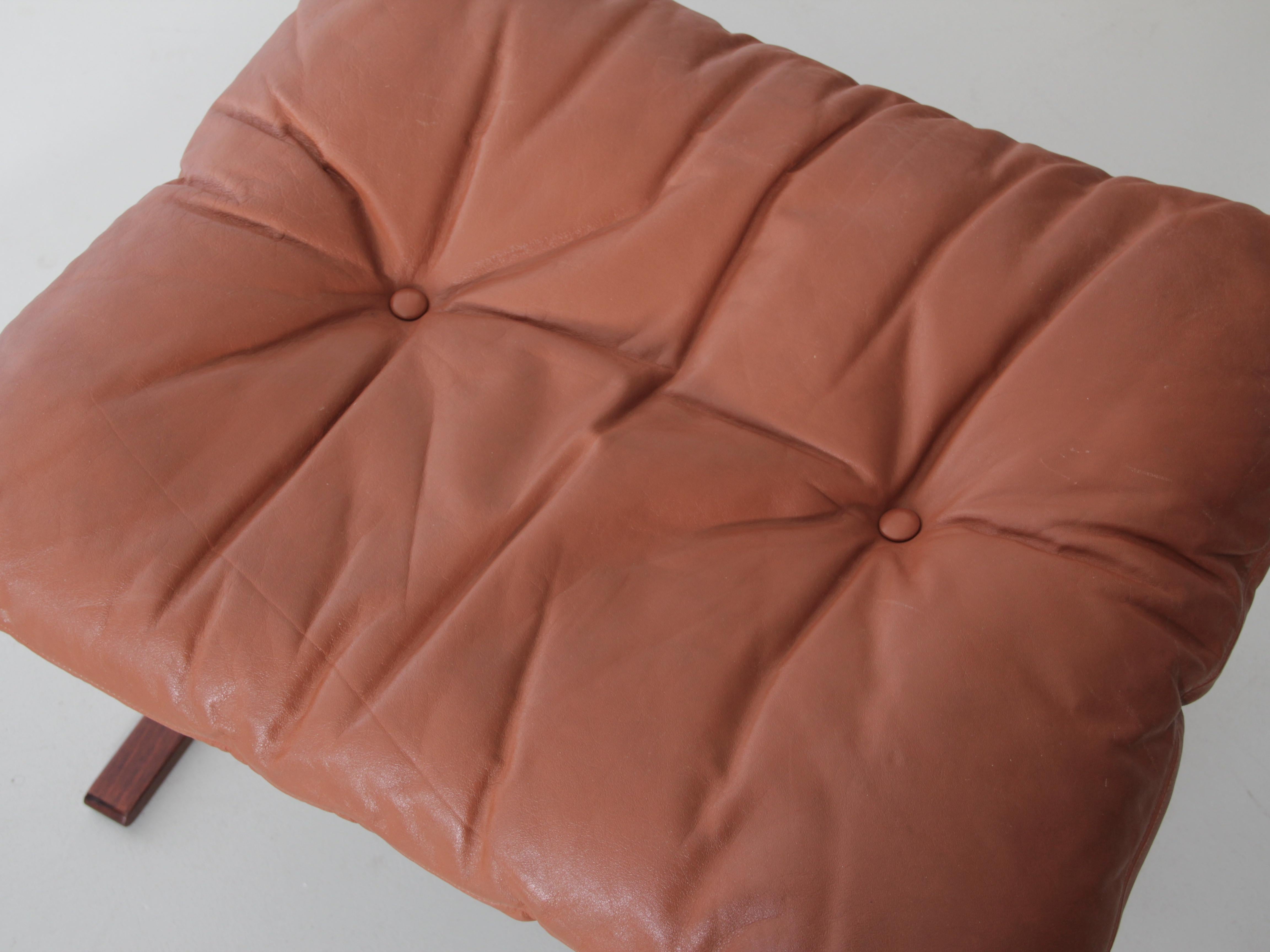 Leather Siesta Chair Low Back by Ingmar Relling