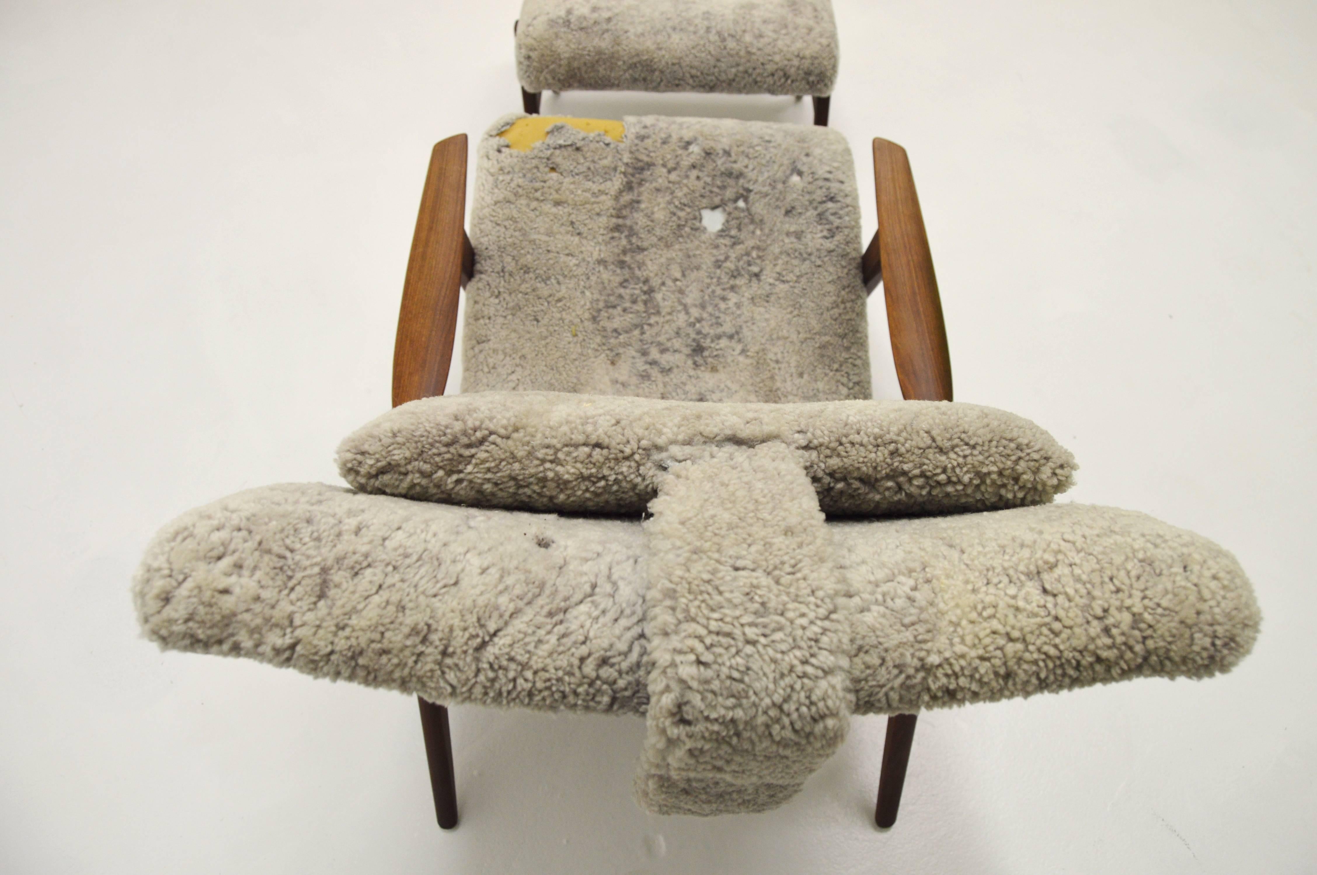 Swedish Siesta Lounge Chair by Jio Möbler, Sweden For Sale