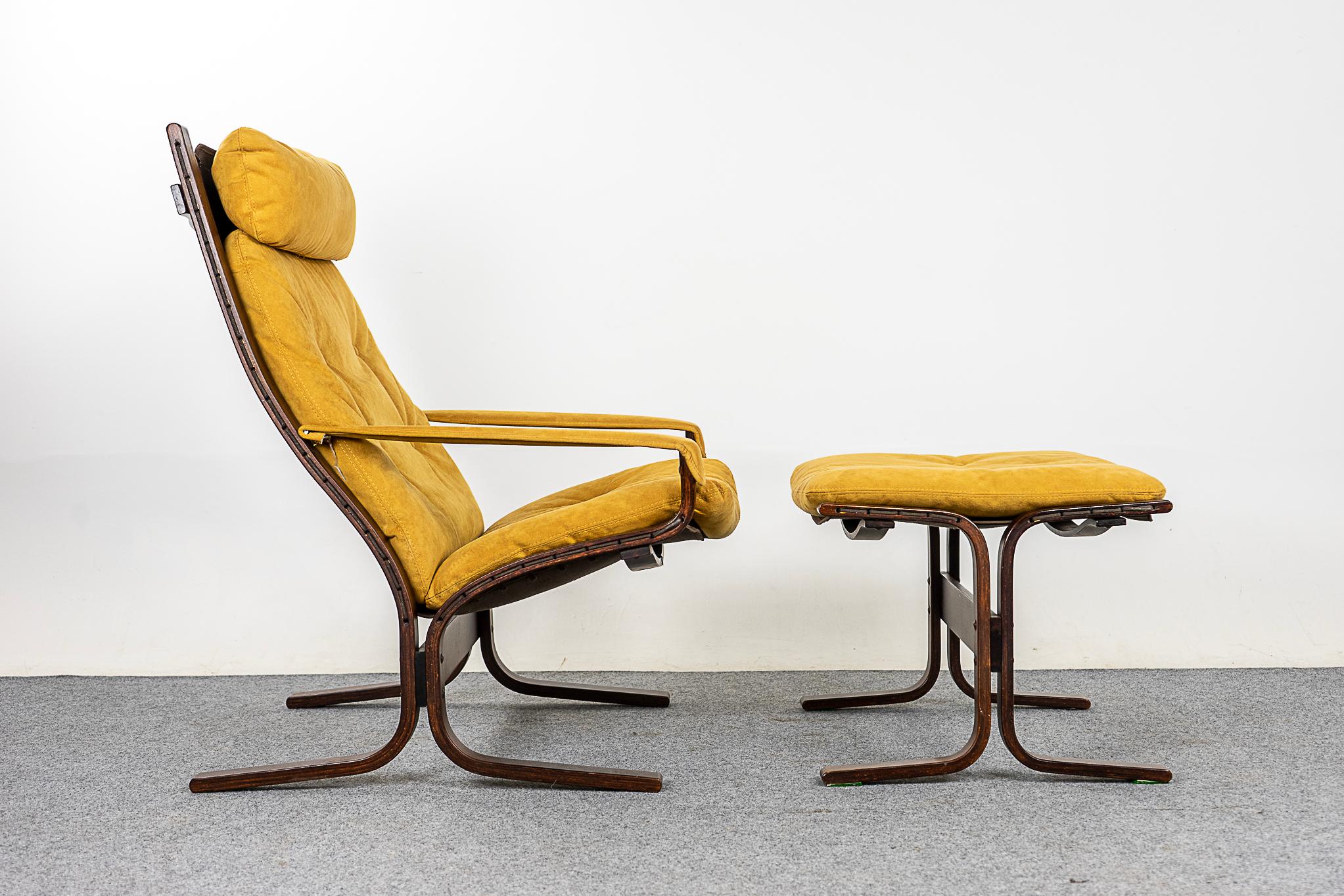 Siesta Lounge Chair + Footstool by Ingmar Relling 2