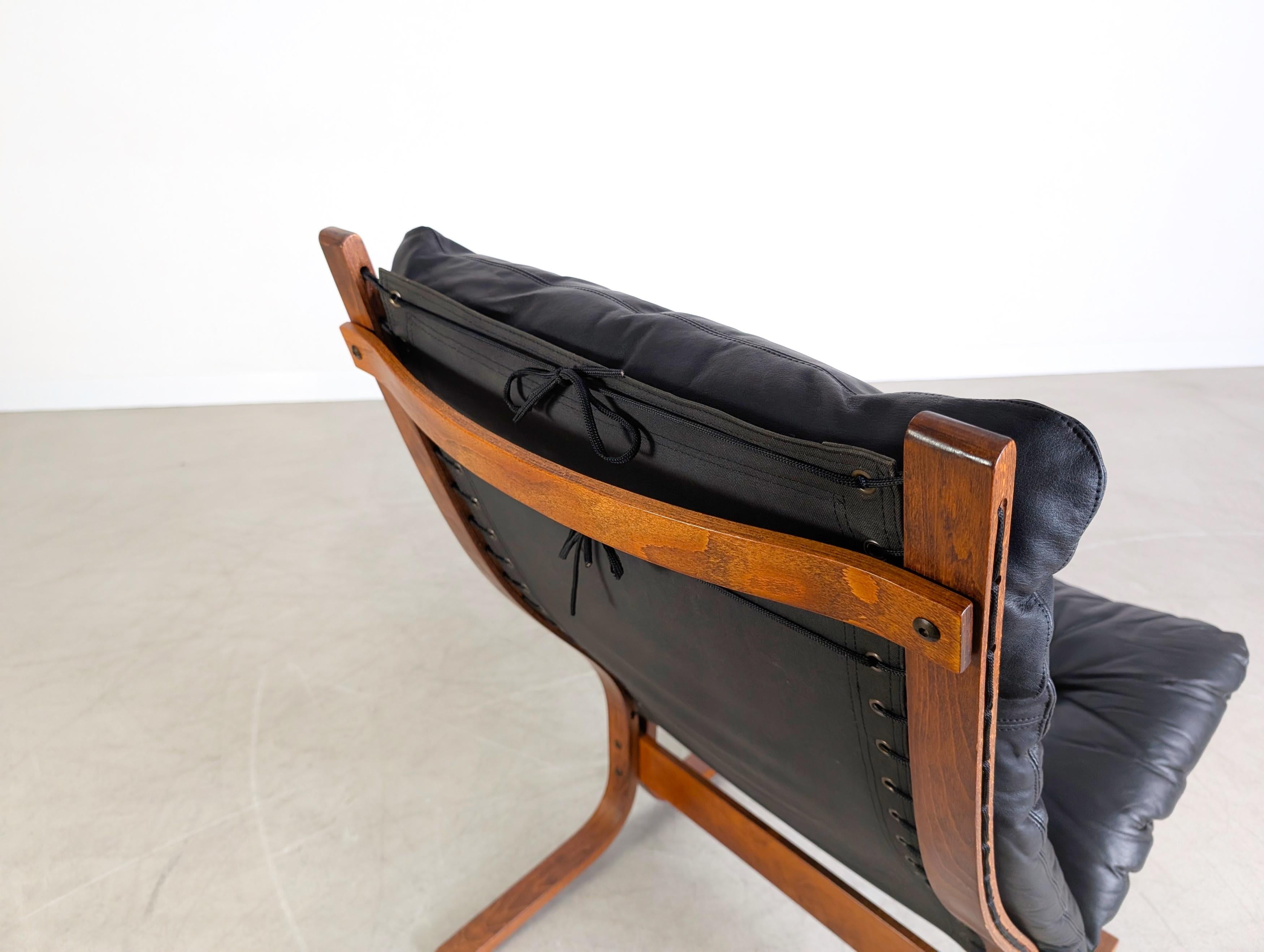 Siesta Sessel Westnofa Vestlandske Ingmar Relling Teck Midcentury en vente 3