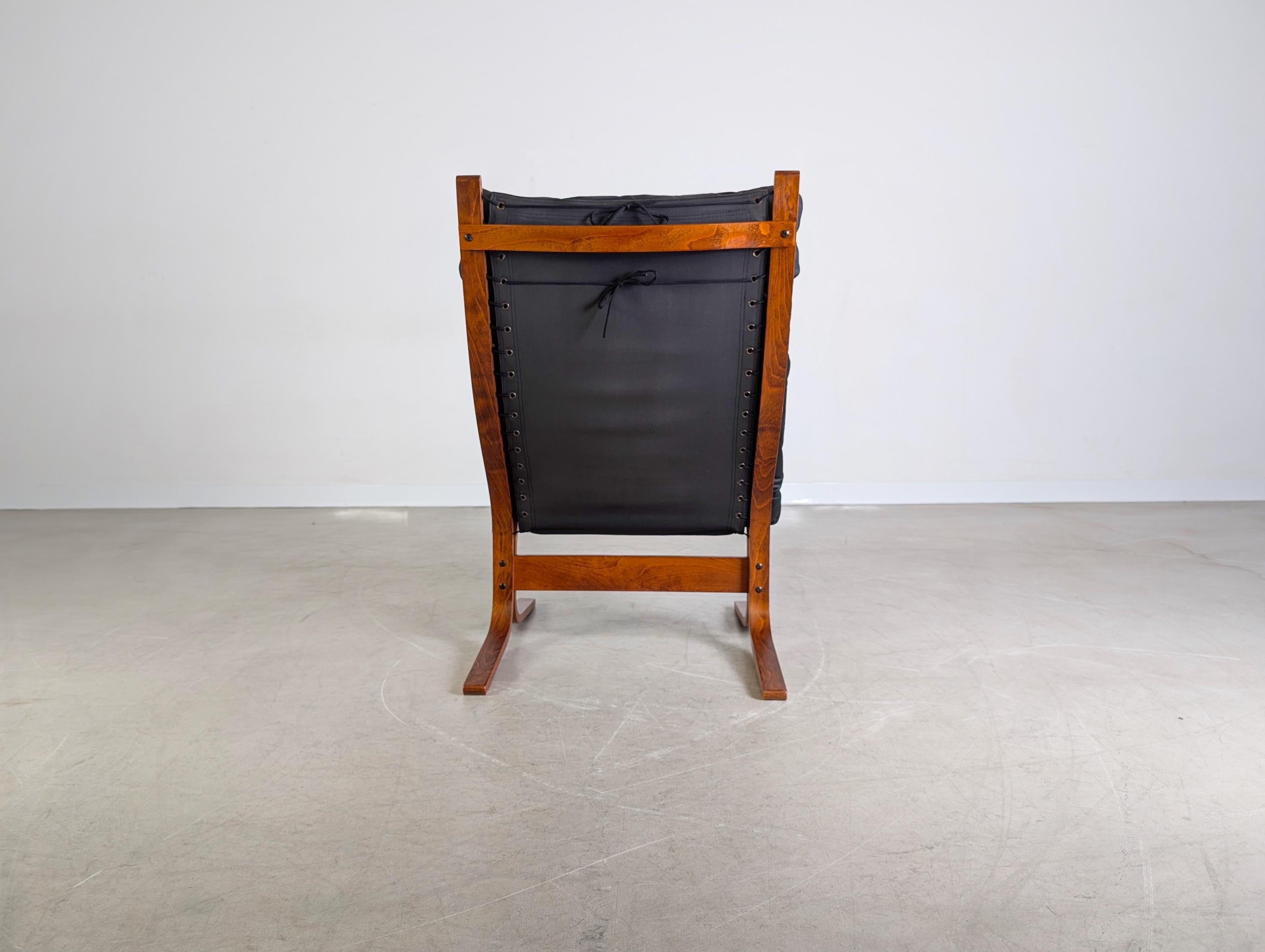 Fin du 20e siècle Siesta Sessel Westnofa Vestlandske Ingmar Relling Teck Midcentury en vente