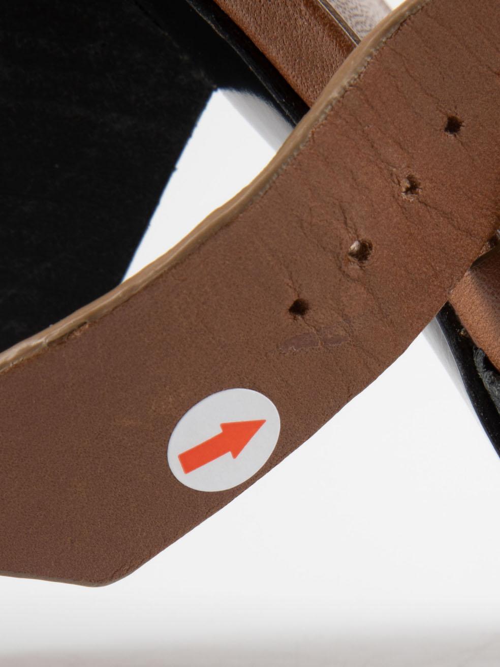 Sigerson Morrison Sandales à talons en cuir marron Taille US 11 Pour femmes en vente