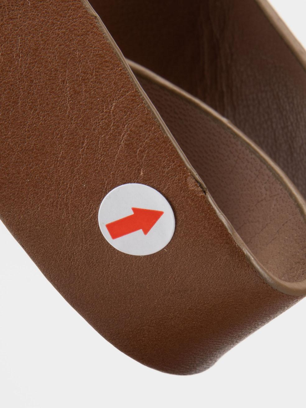 Sigerson Morrison Sandales à talons en cuir marron Taille US 11 en vente 1