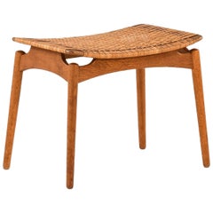 Sigfrid Omann Stool Produced by Ølholm Møbelfabrik in Denmark
