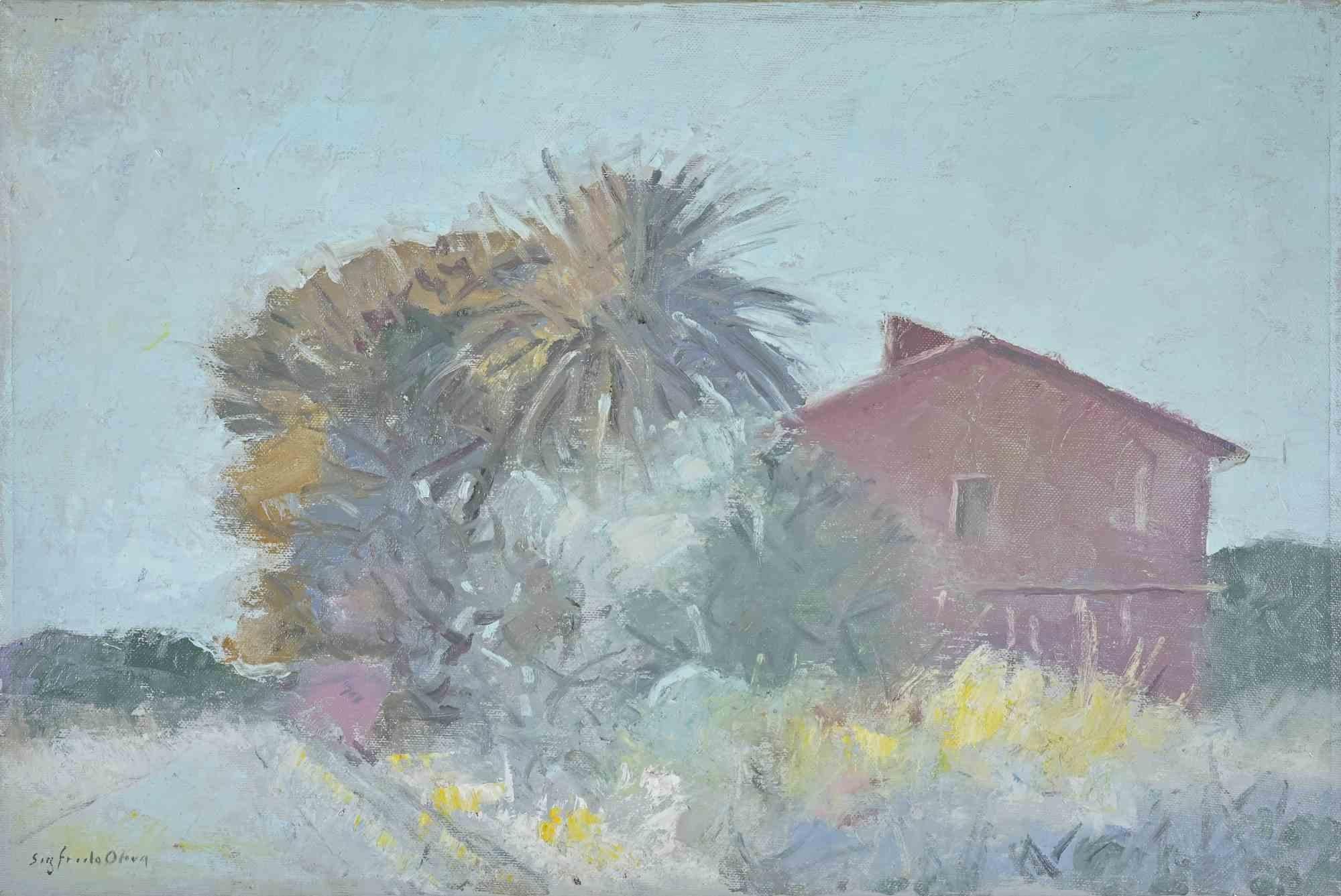 Draußen Figurative Gemälde