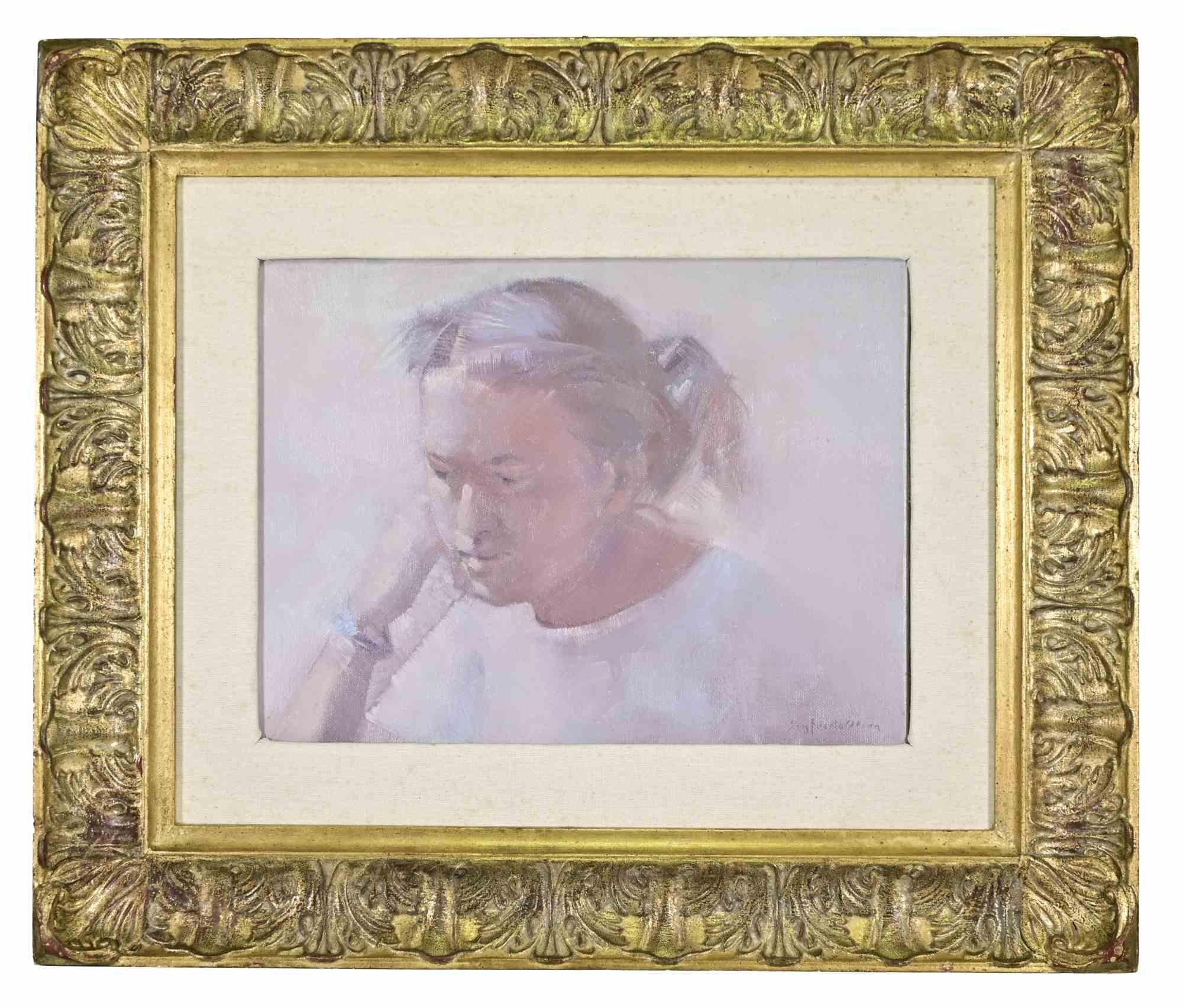 Öl auf Leinwand, realisiert von Sigfrido Oliva in den 1980er Jahren.

Handsigniert.

Inklusive eines zeitgenössischen Holzrahmens cm. 54x66.

Sehr guter Zustand.