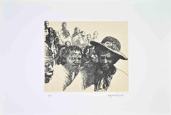 Portraits - Etching by Sigfrido Oliva - 1989