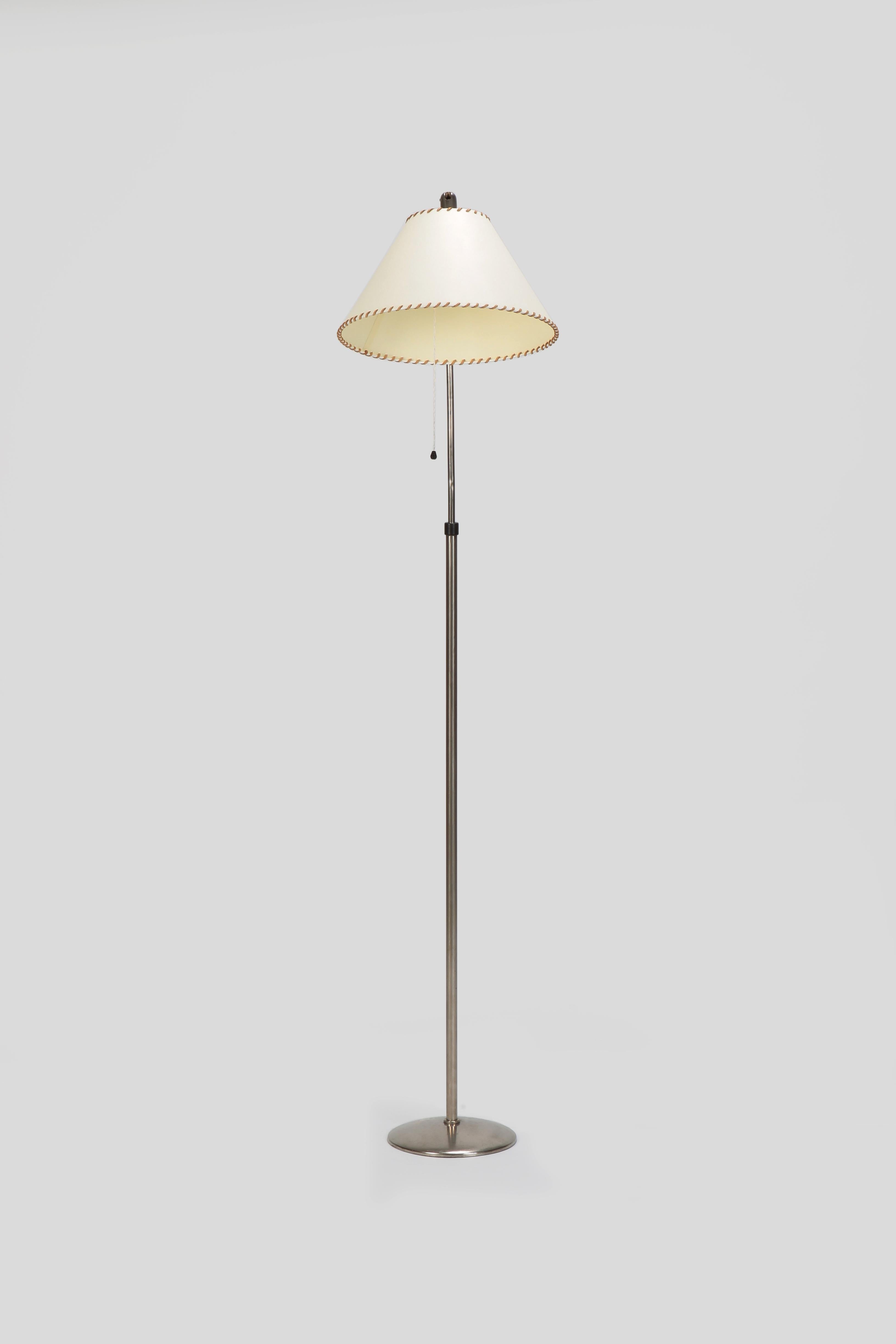Mid-Century Modern Sigfried Giedion Floor Lamp BAG Turgi, 1940s For Sale
